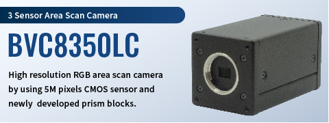 Area Scan – 3 Sensor Prism Spectroscopic Camera BVC8350LC
